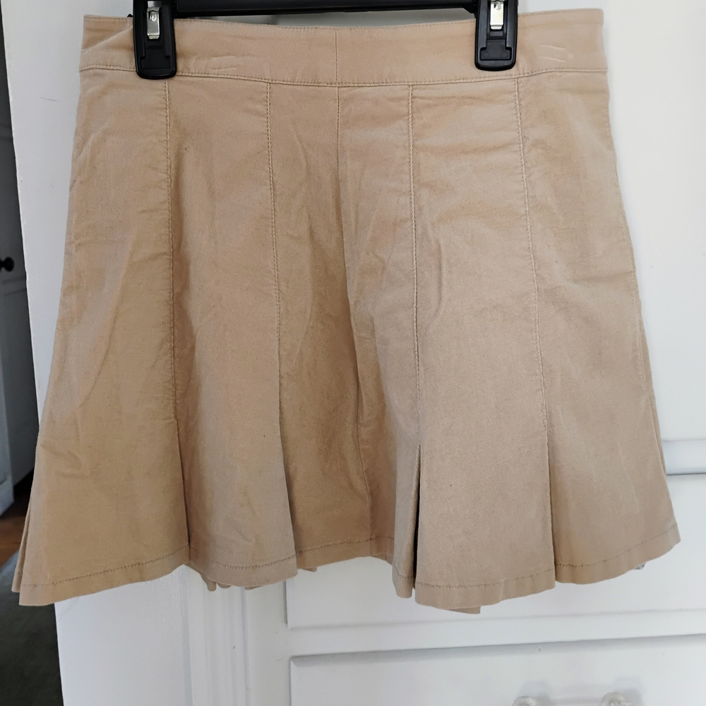 Forever 21 Tan Mini Skirt